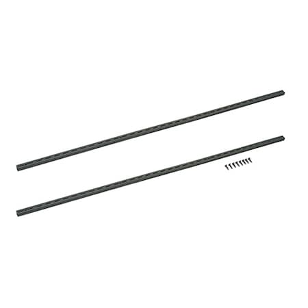 Ruland Manufacturing CNC Tool Shelf Rails, 4' Long, 160lb Max Load, For Ruland Shelves RAILS